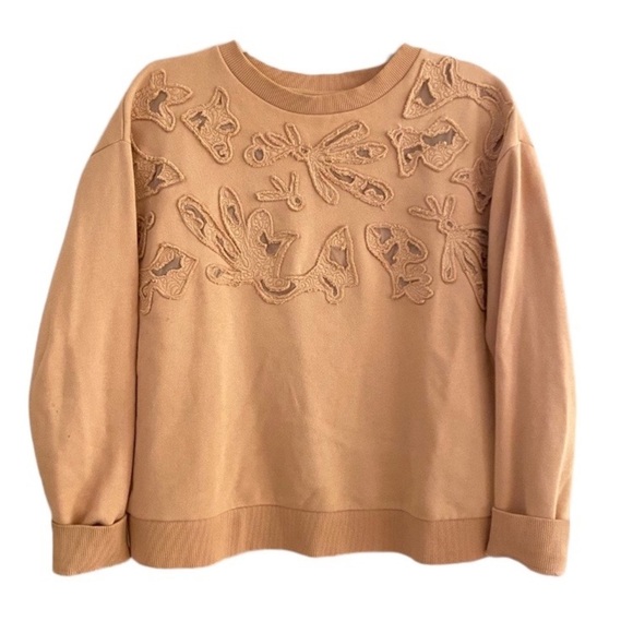 Banana Republic Womans Pink Crew Neck Sweater Size Small - Picture 1 of 14